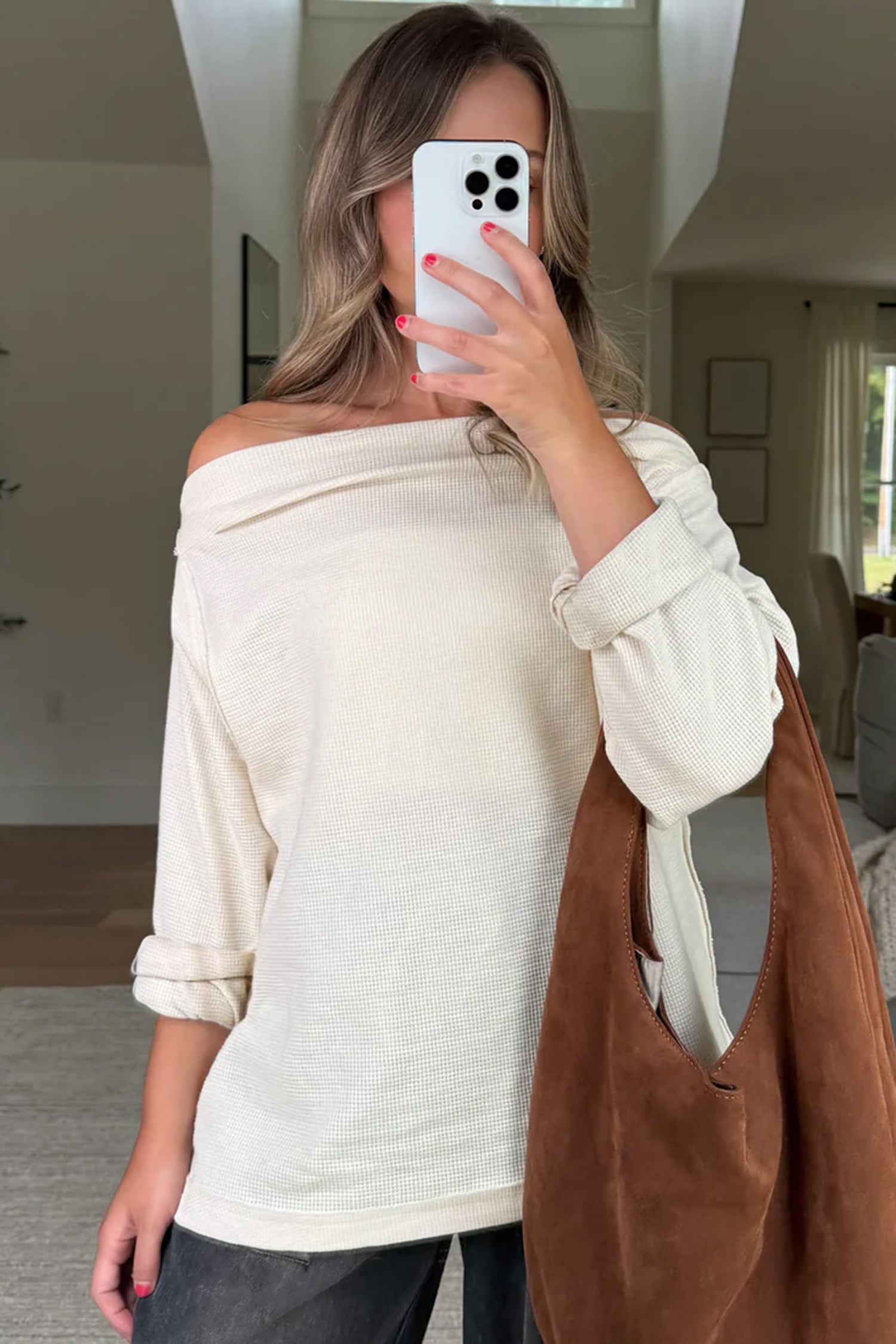 Coconut Coast Waffle Knit