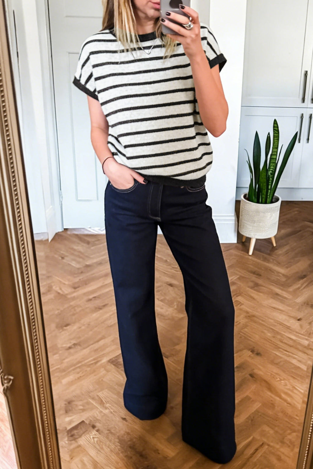 Bowchic Stripe Top