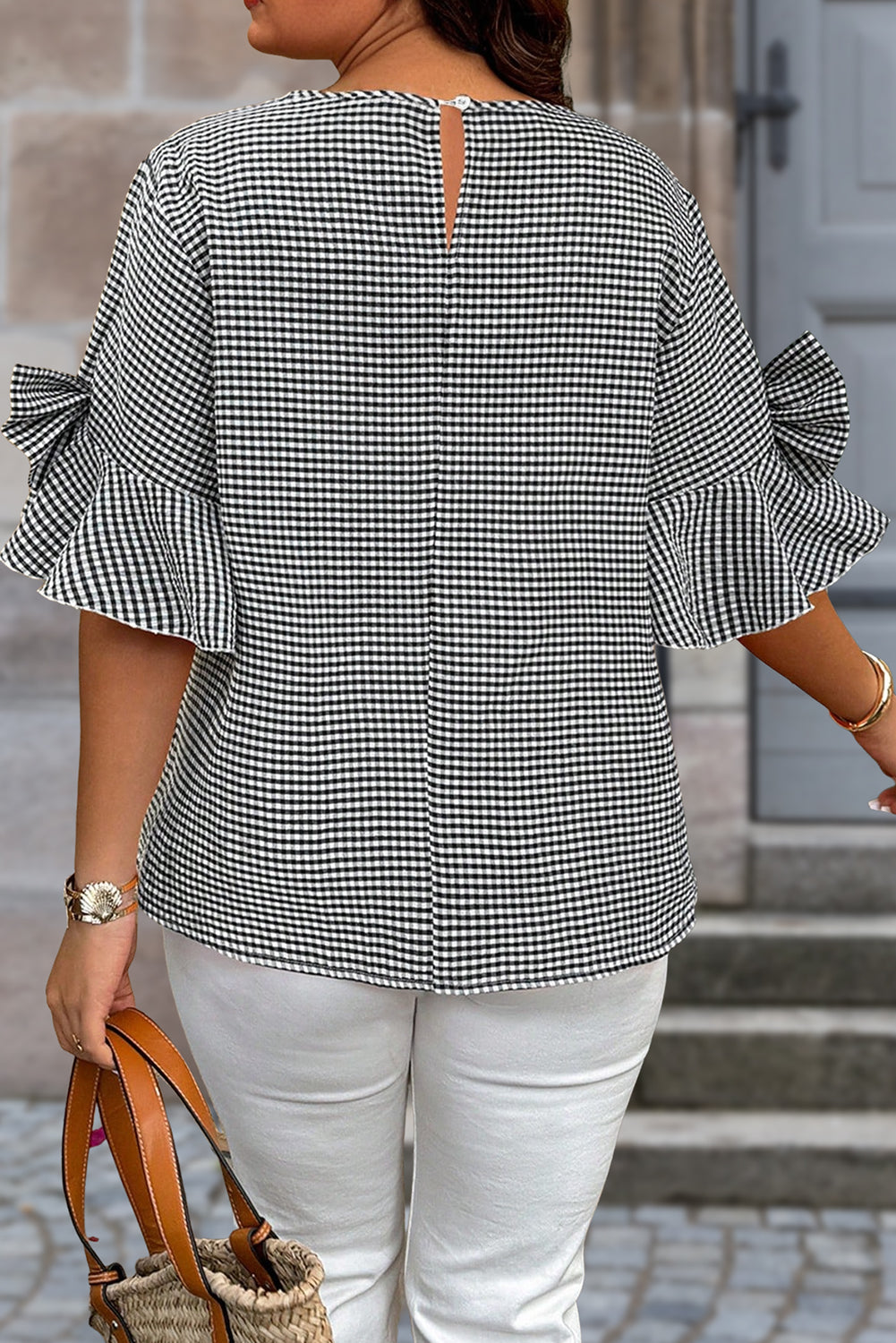 Plaid For The Summer Top
