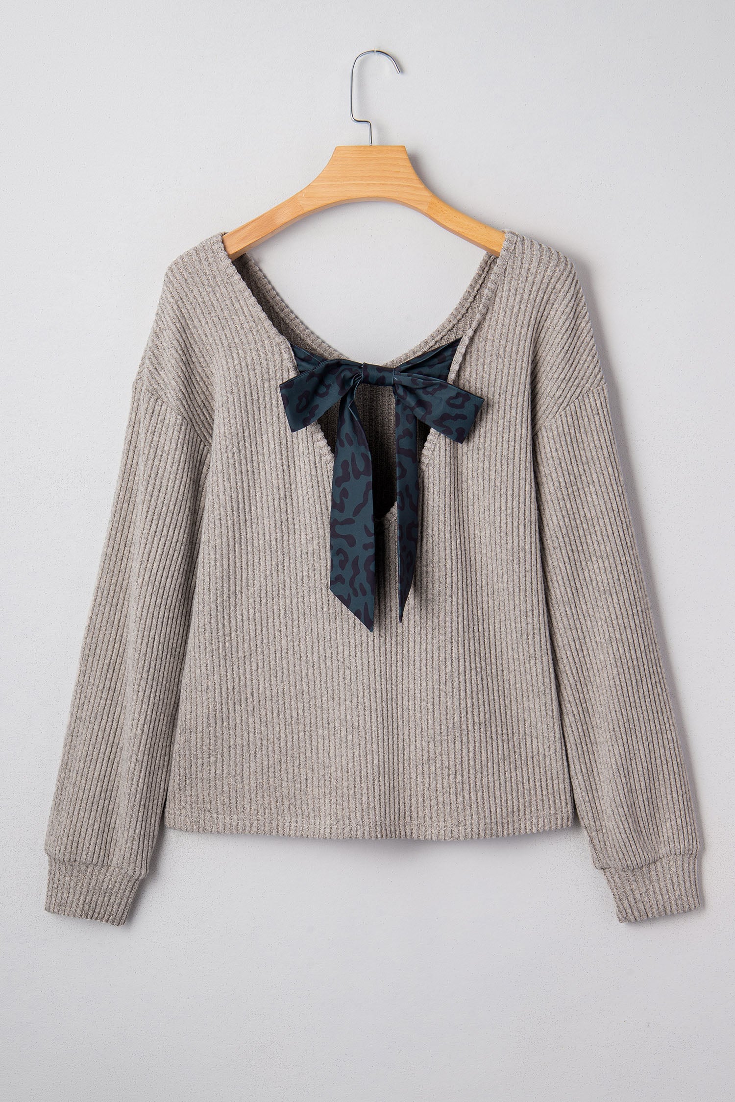 Sweetheart Tie-Back Knit