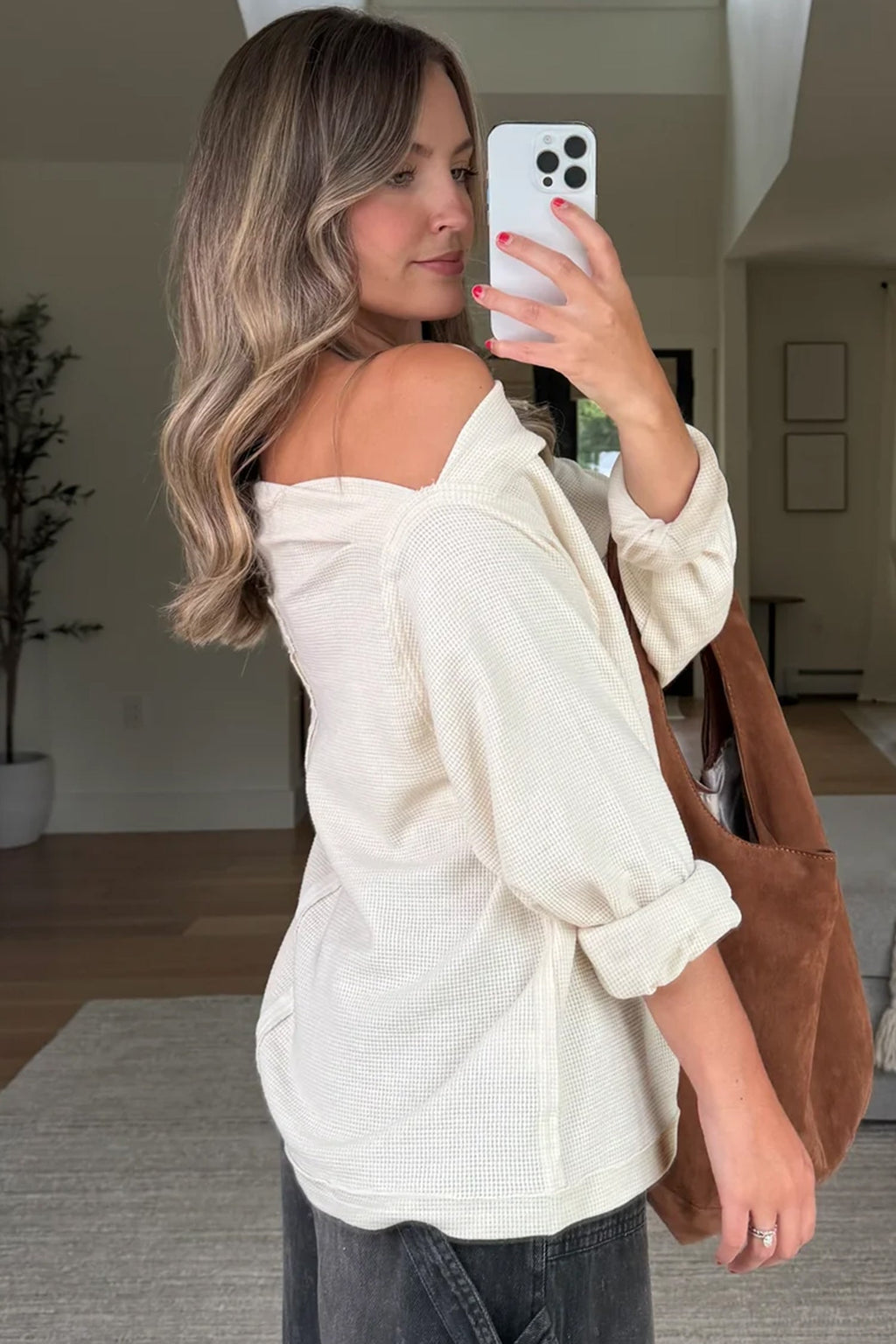Coconut Coast Waffle Knit