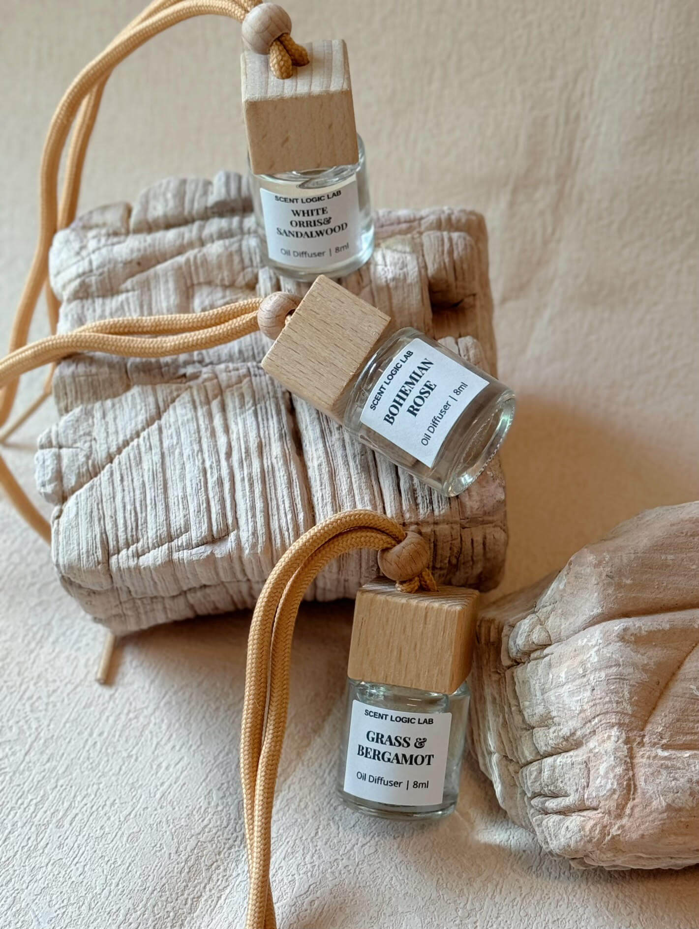 Luxury Floral Car Diffusers